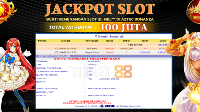 Bukti jackpot Togel88 #469 Bukti jackpot Togel88 #469