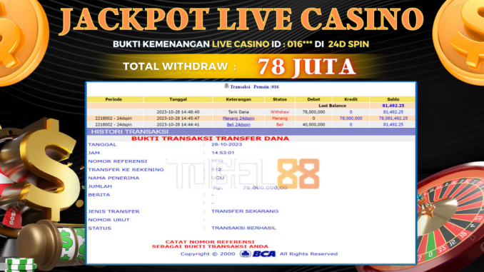 TG88 JP LIVE CASINO MALAM
