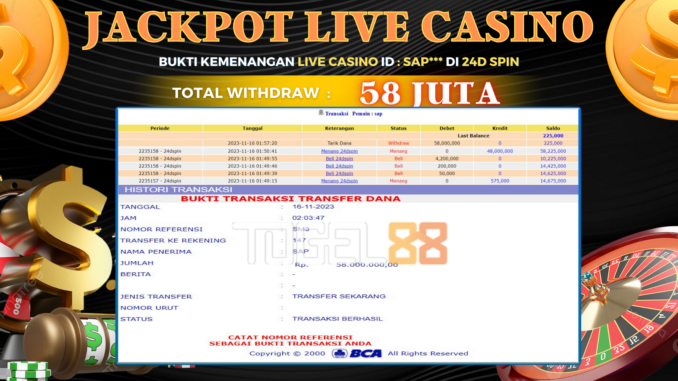 TG88 JP LIVE CASINO SIANG