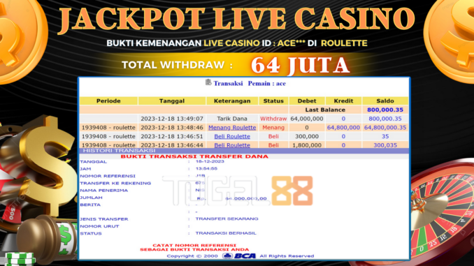 TG88 JP LIVE CASINO SIANG