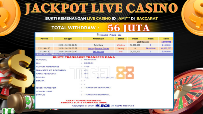 TG88 JP LIVE CASINO SIANG
