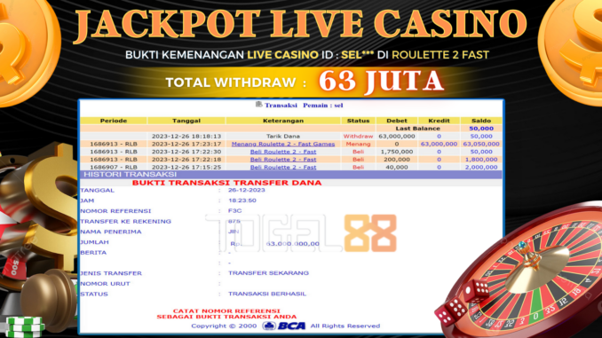 BUKTI JP TOGEL88 #581 BUKTI JP TOGEL88 #581