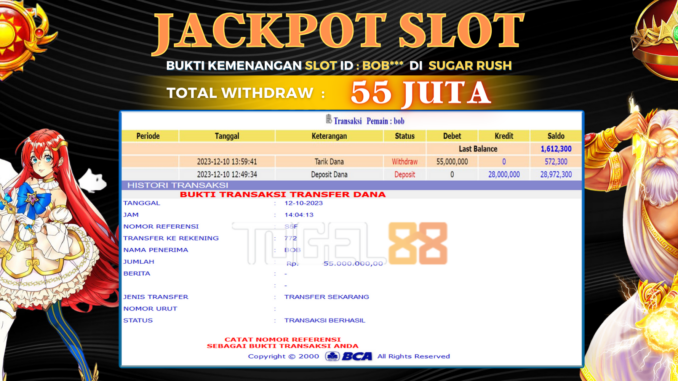 Bukti jackpot Togel88 #540 Bukti jackpot Togel88 #540