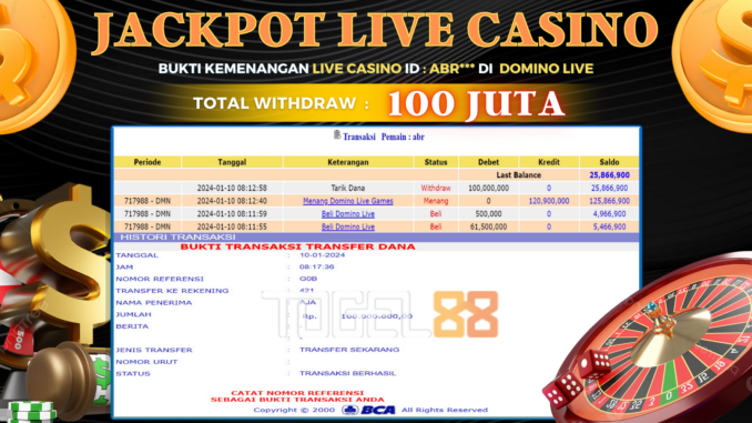 TG88 JP LIVE CASINO SIANG