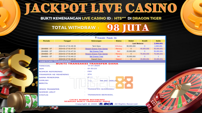 TG88 JP LIVE CASINO SIANG