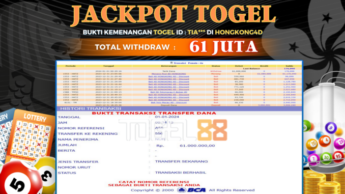 BUKTI JP TOGEL88 #592 BUKTI JP TOGEL88 #592