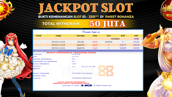 JP TG88 MALAM - SLOT