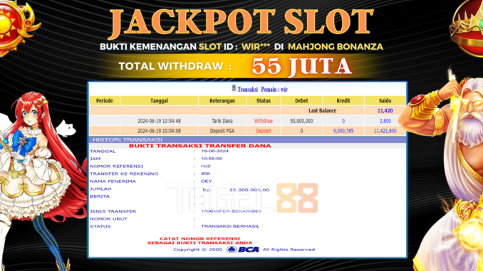 JP TG88 MALAM - SLOT