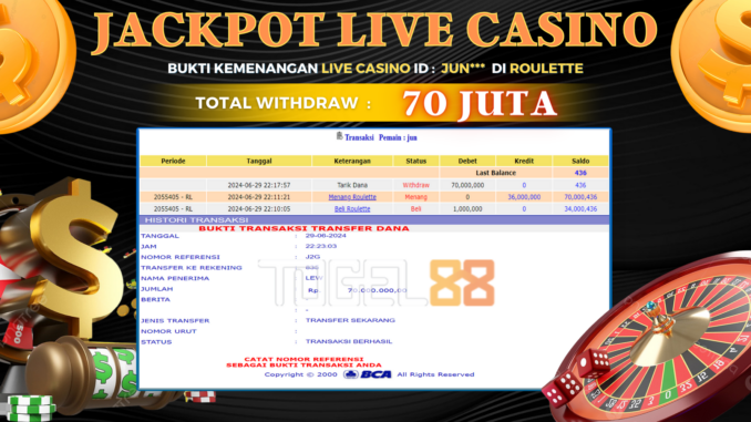 JP TG88 PAGI - CASINO