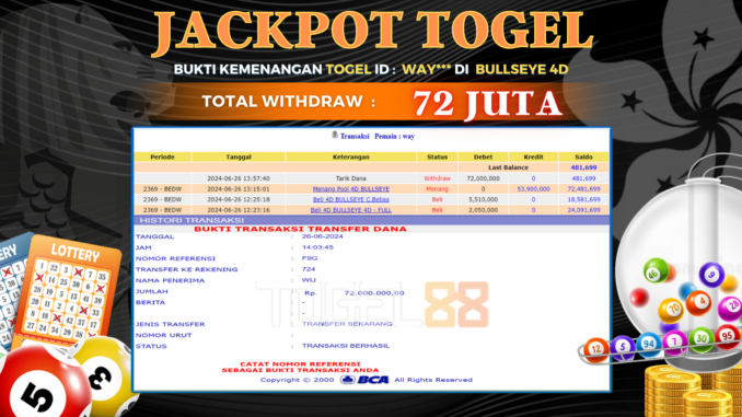 JP TG88 SIANG - TOGEL
