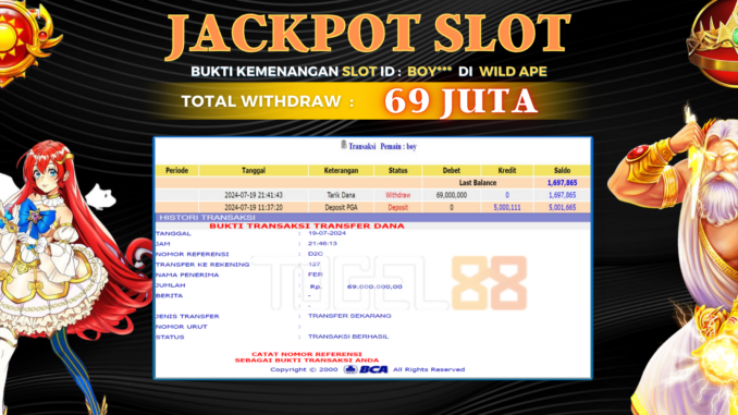 JP TG88 - SLOT MALAM