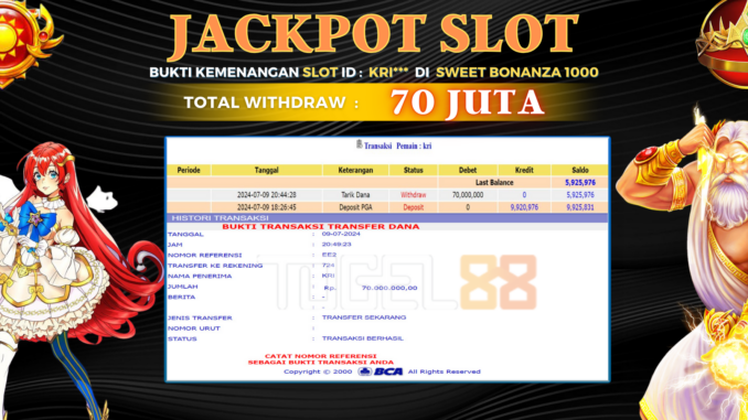JP TG88 - SLOT MALAM
