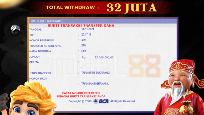 TG88 BUKTI JP SIANG (1)